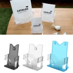 1단 카달로그 꽂이 디피용진열대 엽서진열대 팜플렛꽂이 : 미미.상회