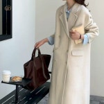 핸드메이드 클래식 더블 울 롱 코트 : 씨앤디 컴퍼니