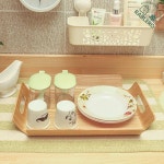 LB 우드 트레이 베이커리쟁반 손잡이트레이 : 라베로몰