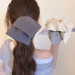 스트라이프 곱창 여성 헤어밴드 모던 : 쥔백