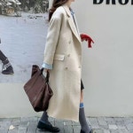 핸드메이드 클래식 더블 울 롱 코트 : 씨앤디 컴퍼니