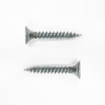 목재피스 외날 백색 6x25mm 1000P 나사못 피스나사 : 리빙스피어