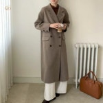 핸드메이드 클래식 더블 울 롱 코트 : 씨앤디 컴퍼니