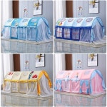 벙커침대 텐트 케노피 아이방 키즈 레이스 난방 : N3서리풀스토어