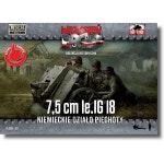 8019409 밀리터리 포병 탱크 프라모델 장갑차 FTF1/72 독일 7.5cm le.IG 18 보병포 3구 포함 PF72031 대포 : 공이코퍼레이션