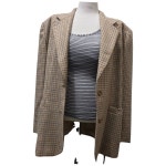 FODERA 유럽수입 울 블레이저 여 66/77 J5724 : 스카이빈티지