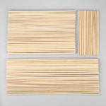 나무 공예 막대기 취미 조각 3-8mm 라운드 천연 대나무 스틱 DIY 수제 목공 용품 접목 작은 소재 만들기 : 램프의요정찌니