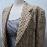 FODERA 유럽수입 울 블레이저 여 66/77 J5724 : 스카이빈티지