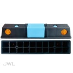 웍스엘 PP카스토퍼B 블루 볼트포함 아스콘용 PP차량스토퍼 : 제이웍스엘