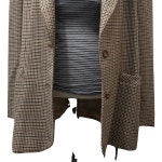 FODERA 유럽수입 울 블레이저 여 66/77 J5724 : 스카이빈티지