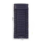 피크닉매트 당일글램핑 캠핑에어매트 에어매트싱글 싱글(9cm)네이비 : 황금직구마켓