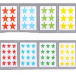 정성 스티커 1장 6P 12P 24P 문구류 다이어리스티커 : 오늘의특가몰