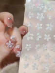[붙이는 나비] 3D입체 네일스티커 엠보시트지 파츠 DIY : 미음미음샵