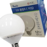 건식GLED12W 컨버터내장 S타입 볼램프 주광색 : 스마일나라몰