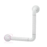 로즈밀 안전보조손잡이 300x300mm 백색 화장실안전손잡이 : 로즈밀리언