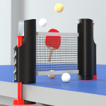 실내연습용 핑퐁네트 클립고정 탁구훈련 가정체육 : Life Doha