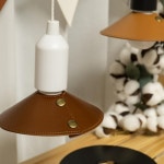 우리몰 가죽 전등갓 조명 커버 컴핑용품 실내등 차박 : 바이호미마켓