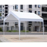 전원주택 천막 야외 행사용 근로자 쉼터 간이 차고 3x3x2.8m : SantaMarket