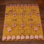 수집용 원목 체스 고급 중국 장기 접이식 보관함 세트 선물 : hayeon621