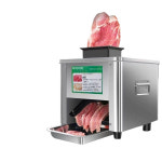 고기세절기 생고기 육회 냉동 써는기계 정육점 프리미엄 즉시분리칼과도마 850W 2.5인치 : 에바다 종합유통