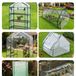 미니 비닐하우스 텃밭 투명 발코니 농막 활대 베란다 3m 옥상 : 헤쵸마켓