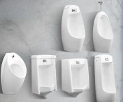 남자 도기 술집 호텔 공중화장실 수동누름형바닥배수구 업소용 남성 욕실 스텐 물절약 공중 : 에잇디글로벌