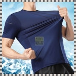 반팔 기능성 짐웨어 반팔티 추리닝 원마일웨어 트레이닝복 머슬티 여름티 : Be with you