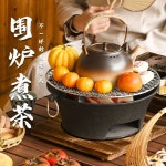 옛날 화로 연탄구이 숯불화로 가정용 화덕 전 A. 중간 20cm 싱글 오븐  그릴  나무 : 누리빛 플라자