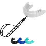 복싱 마우스피스 마우스 가드 스포츠 오프로 스냅핏 인스턴트 레벨 브레이스 스트랩 - 라크로스 주짓수 MMA 레슬링 및 풋볼 마우스피스를 위한... 