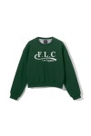 [FLC] FLC ESSENTIAL CROPPED SWEATSHRITS (다크그린) : 페어라이어 골프웨어