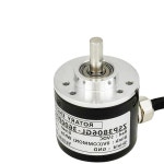 1PCS 38mm 증분 인코더 6mm VDC(ZSP3806-1024 광학 회전 A 센서 PPR 5/8 10-1024-3600 스위치 상 8-24V 구동) 5/24/30 축 와이어... 