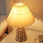 라탄스탠드 침실 수면등 웜색 무드라이트 따뜻한조명 : 알리솜