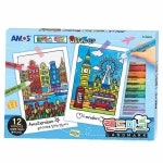 SMBL 글라스데코 랜드마크 아모스 액자만들기 엄마표미술 : 똑똑추천샵