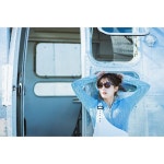 【고향 납세】 G0439 RARTS 편광 선글라스 「ROUGH」브라운 데미 프레임 앰버 브라운 렌즈 세련된 웰링턴 아웃도어 남녀 겸용 안경... 