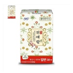 귀애랑 일반 팬티라이너 38입x5개 여성용품 대형 : 원니상사