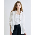 언에디트 S Texture Stripe Shirt_White : 리코인터네셔널