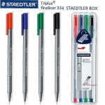 스테들러 볼펜 화인 4본세트 필기구 334 라이너rst119 : 샵팡W