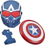 HASBRO MARVEL 마블 캡틴 아메리카 브레이브 뉴 월드 롤 플레이 마스크 실드 건틀렛 슈퍼 히어로 대상연령 5세 이상 F9305 : 공팔코퍼레이션