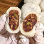 명가삼대떡집 코코넛 대왕 눈꽃 찹쌀떡 왕찹쌀떡 모찌떡 찹쌀모찌 : 명가삼대떡집