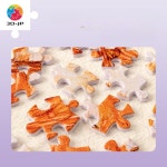 고양이 일러스트 1200피스 퍼즐 감성 인테리어 거실 벽 장식 조각 완구 겨울 동화 H2685 : 오쏘샵