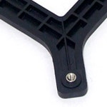 LGA775소켓 쿨러장착용 하부가이드 쿨링팬설치 플레이트 : 오늘도꾸준히