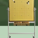 강의 바둑교실 교육 해설 스탠드 이동식 바둑 B. 양면 13방향 19방향 보드  바둑 말 : 헬로비마