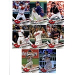 2017 탑스 시리즈 1 클리블랜드 인디언스 팀 12장 세트... 살라자르56 프란시스코 린도르119 산타나121 인디언스122 얀 고메스137 타일러 나... 