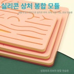 연습 슈처 모형 피부 실리콘 수술 스킨  플랫형 봉합연습 실습 : 제이고고마켓