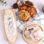 아델라7 부산 서홍원 장인 페스츄리 단팥빵 동백빵 3개+크랜베리 치즈크림빵 1개 세트 : 맛딜