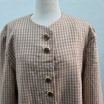 ENRICO COVERI JAPAN 블레이저 여 66/77 J5738 : 스카이빈티지