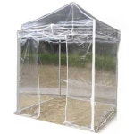 행사용 천막 투명 방한 정류장 부스 대기실 임시 부스 윈터 텐트 : 슈퍼푸들마켓