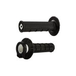 일반 ODI V2 잠금형 하프 와플 오토바이 그립 오프로드 MX 2행정 및 4행정용 78인치 핸들바 트위스트 스로틀 블랙 미국산 2608154 : 모어세븐