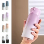 CU 텀블러 스텐레스 보온병 열전도 원터치 물병 350ml 500ml 크리스마스 : 행복을 나누다