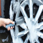 콩군하우스 셀프세차 휠브러쉬 세차솔 타이어브러쉬 차량청소솔 : 콩군하우스